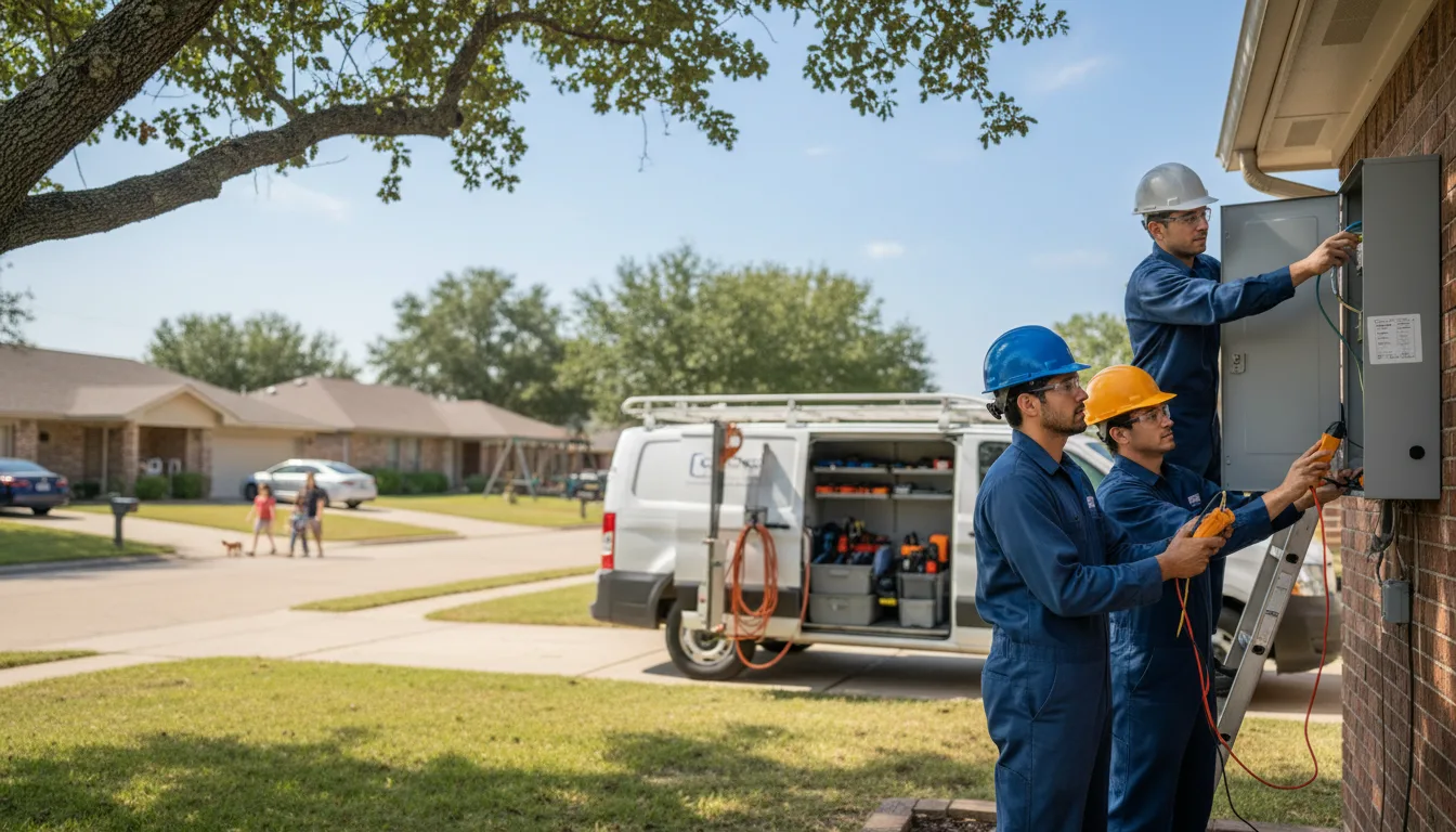 Certified electrician providing emergency electrical services in Hollandale, MS